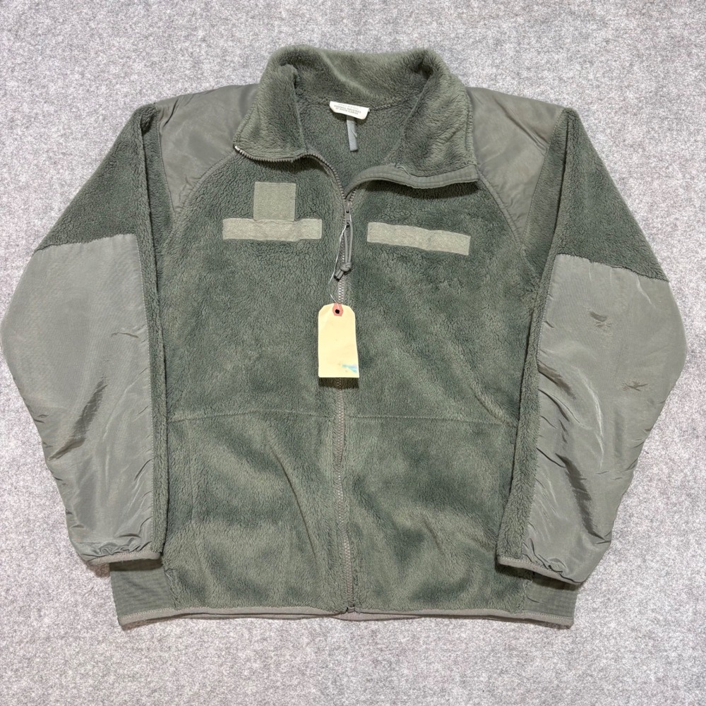 US Military ECWCS Gen III Level 3 Foliage Green Fleece Jacket Medium Regular
